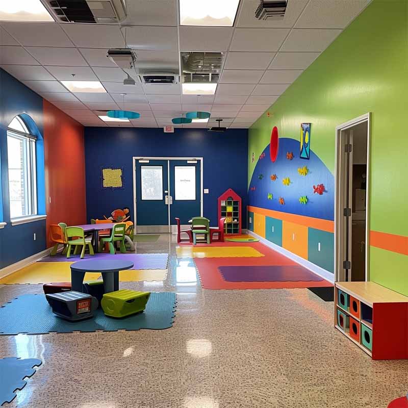 commercial painting for daycare